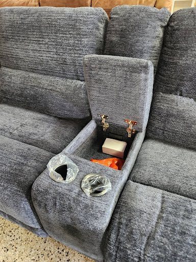 Modular Sectional - Lucie Midnight Power Reclining