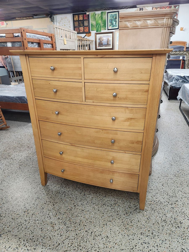 Light Wood High Chest