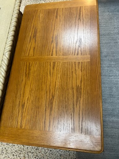 Oak Wood Coffee Table