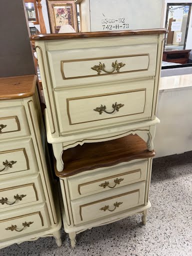 Two Tone French Bed Set