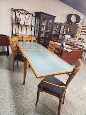Calligaris Wood Extending Dining Set