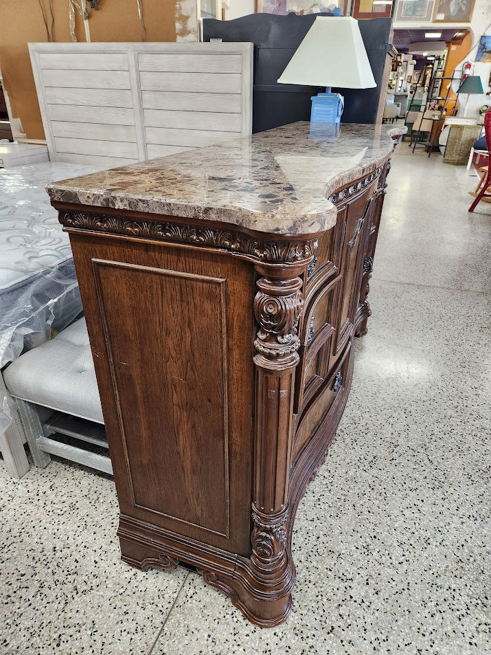 Dresser With Marble Top
