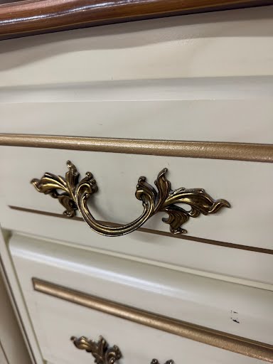 Two Tone French Bed Set