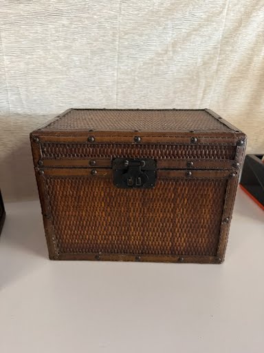 Weaved Rattan Storage Box