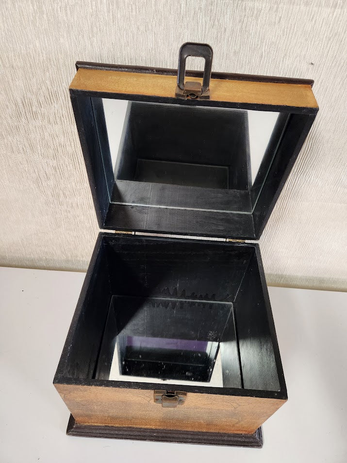 Wooden Box With Latch Home Item