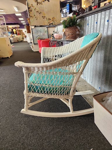 Wicker Rocker Chair