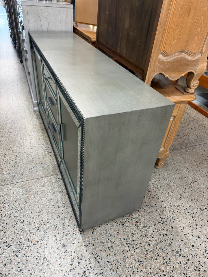 RTG Charlaine Silver Grey Console Table