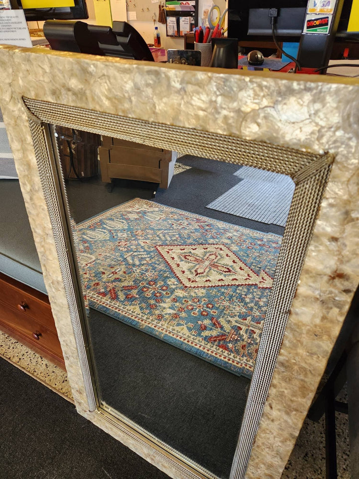 Uttermost Shell Frame Mirror