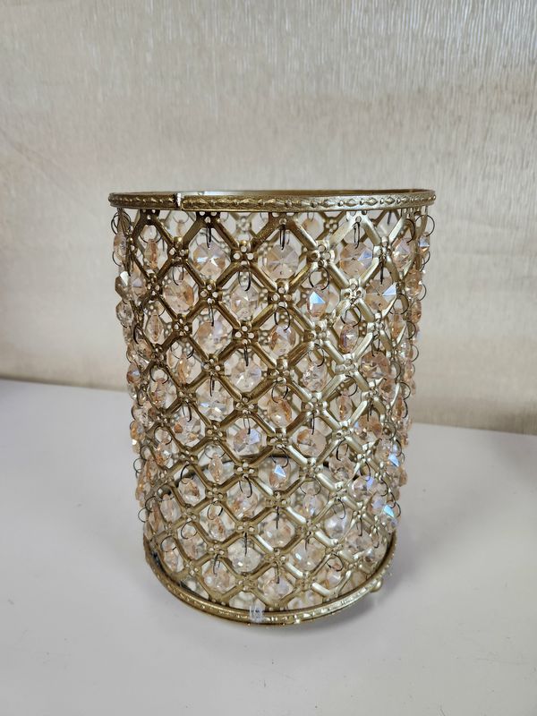 Gold/Champagne Candleholder