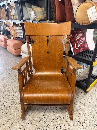 Antique Oak Rocker