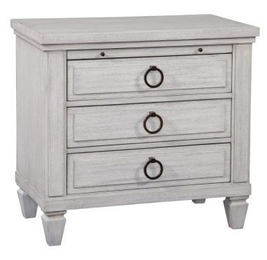 White Grain American Wood Crafters Bed Set