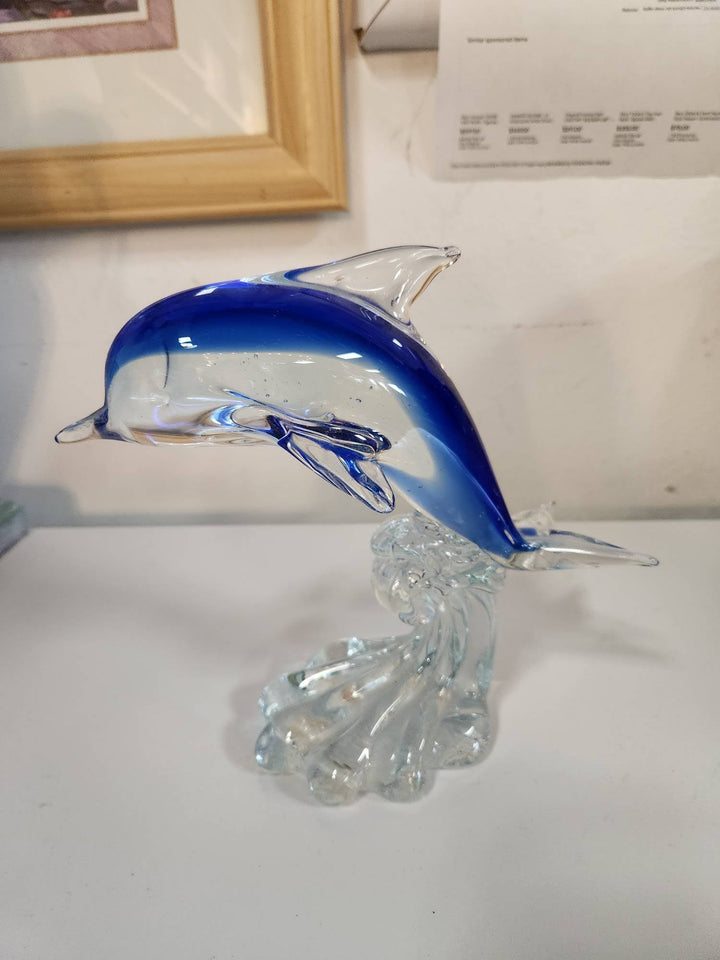 Blown Glass Dolphin