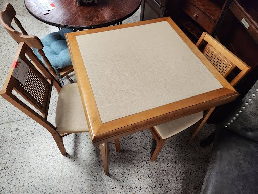 Vintage MCM Stakmore Folding Game Table