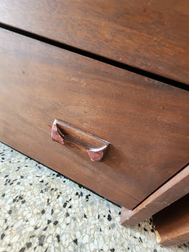 Mid Century Modern Walnut Bookcase