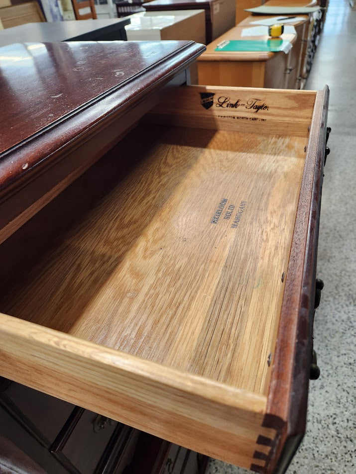 Mahogany Wood 12- Drawer Dresser