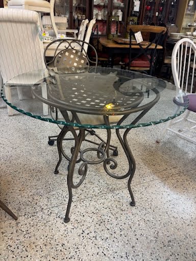 Wrought Iron Dining Set