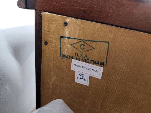 Two Drawer Nightstand