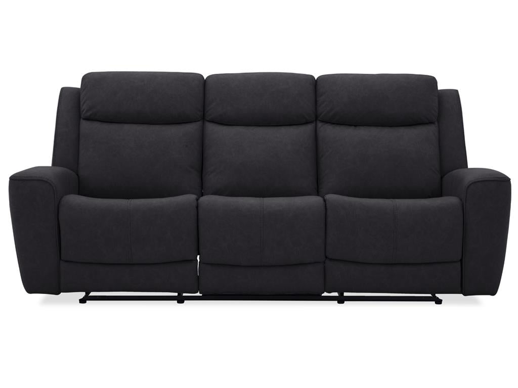 Sofa - Kuka Macke Grey Power Recliner