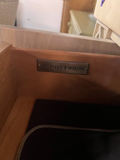 66W" Buffet Table - White Hickory