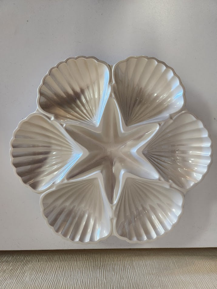 White Resin Star Home Item