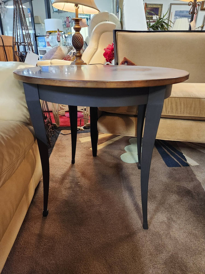 27" round Copper End Table