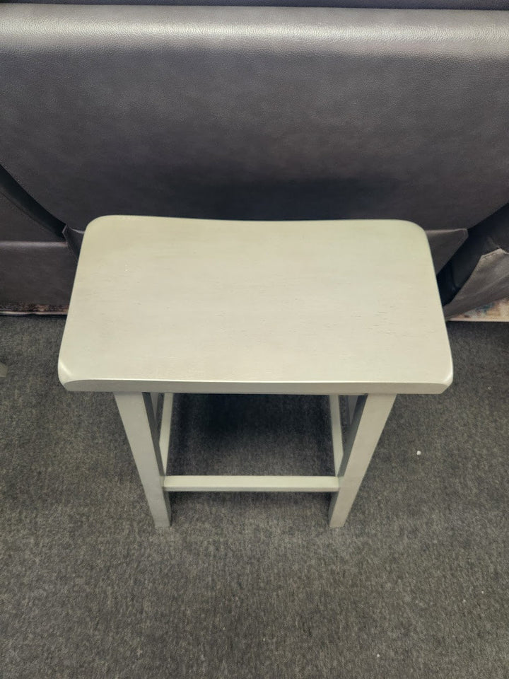 Grey saddle Bar stools