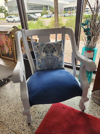 White Wood Custom Chair