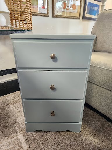 Light Blue Nightstand