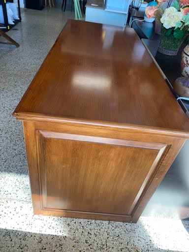 Solid Wood 3-Drawer Desk