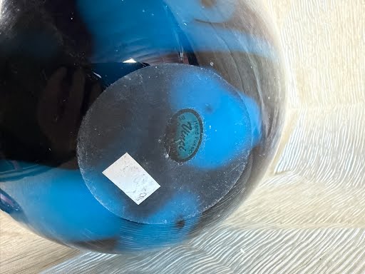 Black and Blue Vase