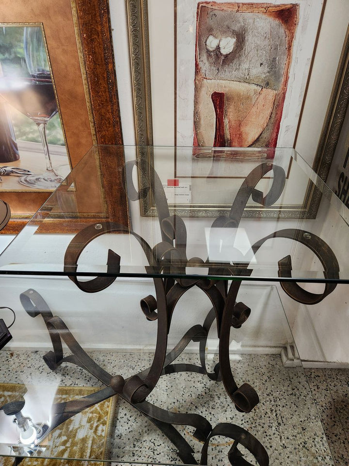 SET OF 2 | Metal Base End Table