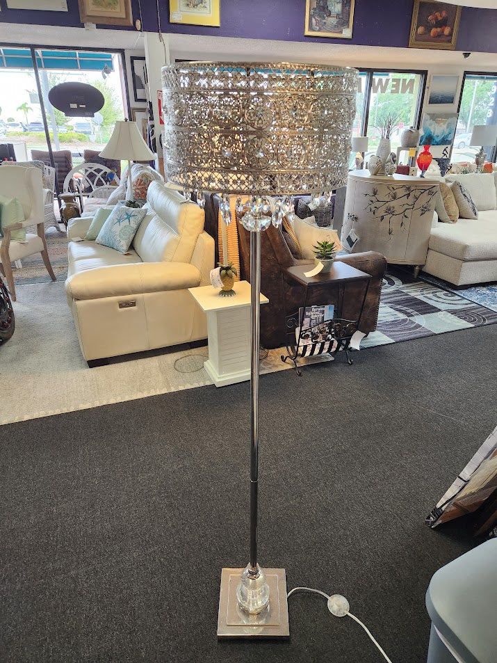 Silver Floor Lamps