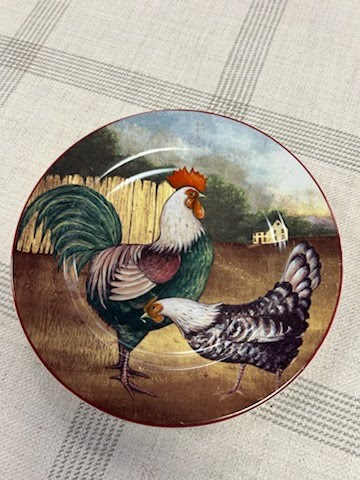 Chicken Design Dish
