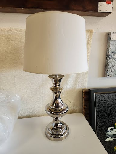 Chrome Single Table Lamps