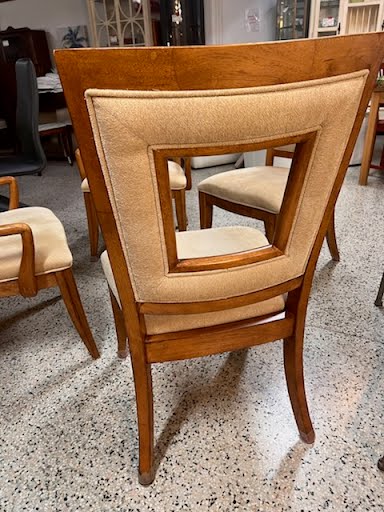 SET OF 6 Wood Dining Chairs
