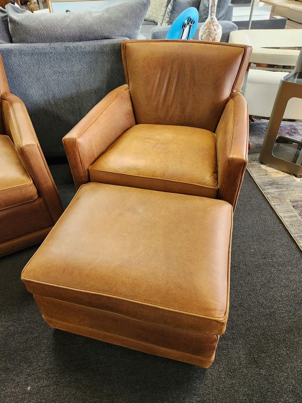 Ruby Leather Arhaus Chair