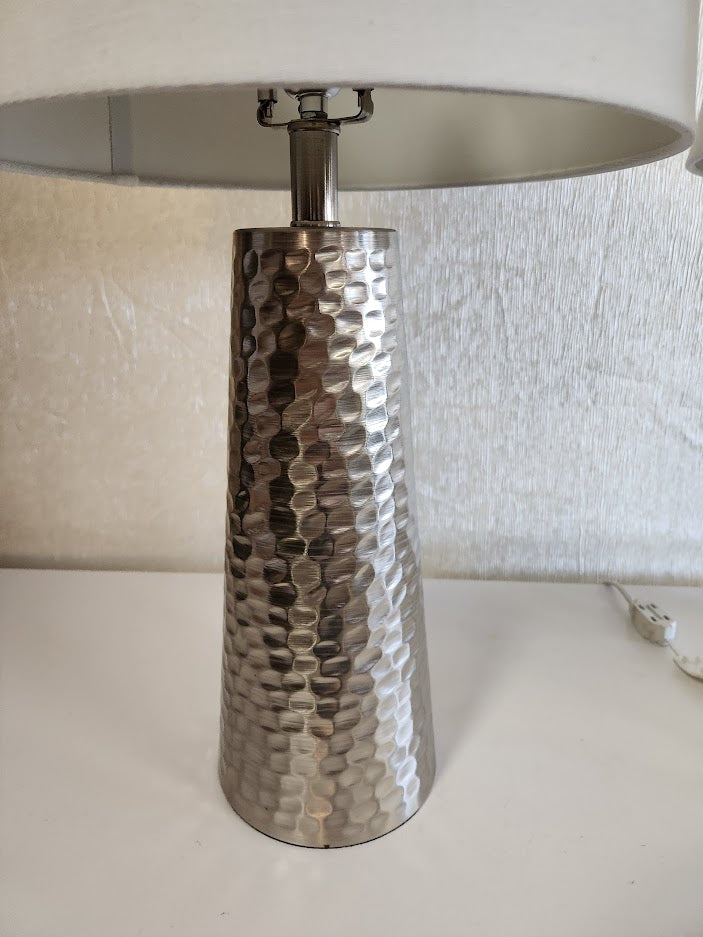SET of 2 | metal Table Lamps