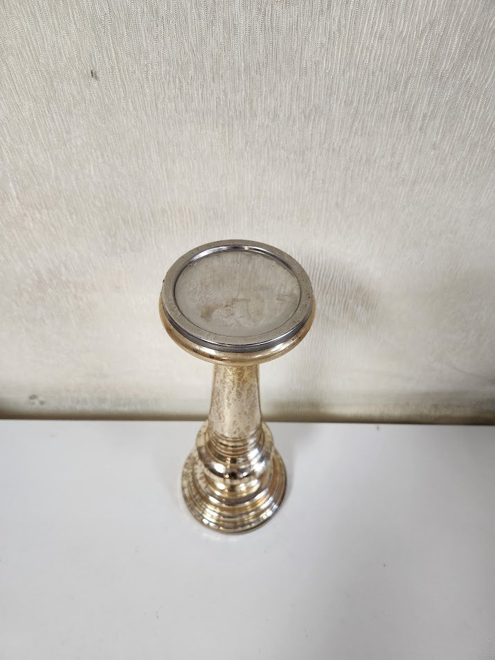 Gold Crackle Candleabra