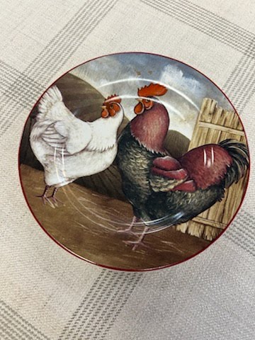 Chicken Design Plate