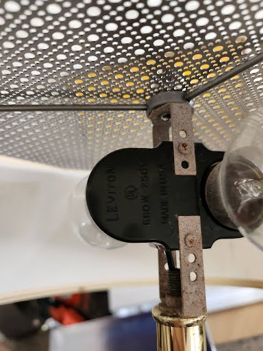 Mid Century Atomic Table Lamp