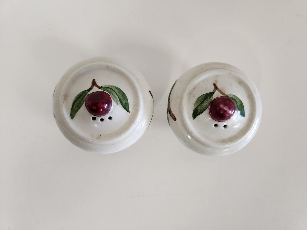 Cherry Salt and Pepper Shakers China