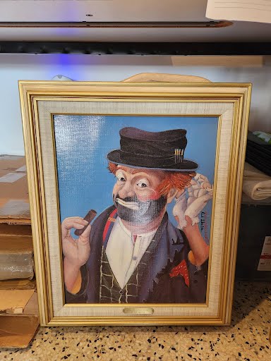 19x23" The Philosopher by Red Skelton  Wall Art