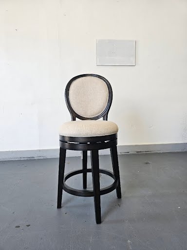 Single black/beige Counter Stool