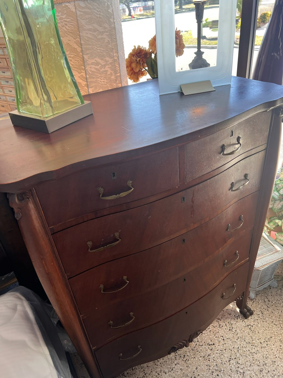 Antique Mahogany High Chest