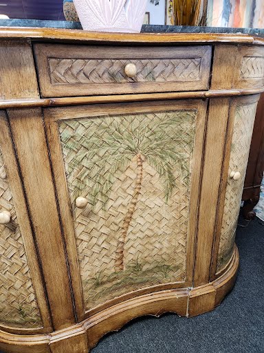 43W" Entry Cabinet - Coastal Palm