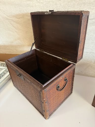Weaved Rattan Storage Box