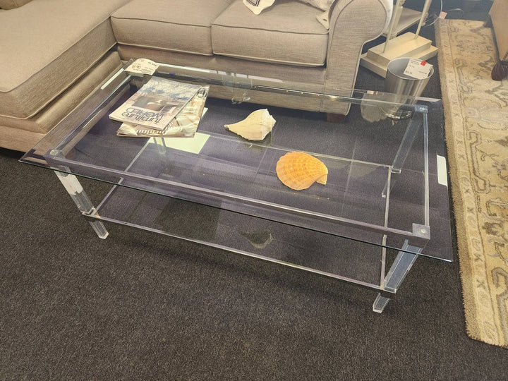 Lucite Coffee Table *AS IS CONDITION