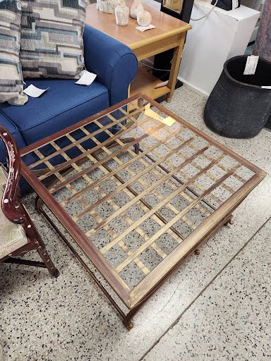 Metal 32x32" Coffee Table