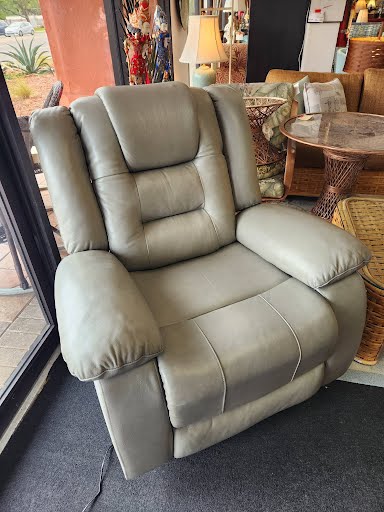 Grey Electric Recliner
