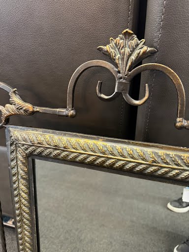 Black amd Gold Mirror